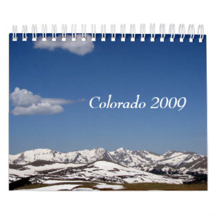 Calendário Colorado 2009