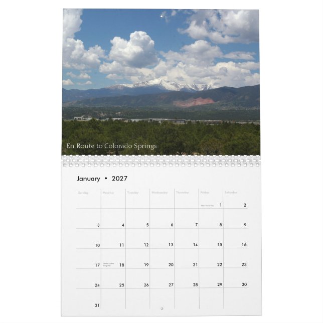 Calendário Colorado 2010 (Jan 2027)