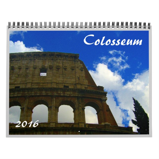 Calendário colosseum 2016 (Capa)