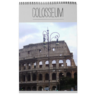 Calendário colosseum rome