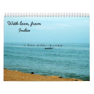 Calendário Com amor de India