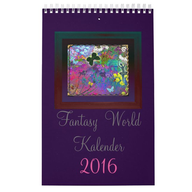 Calendário com duendes (Capa)