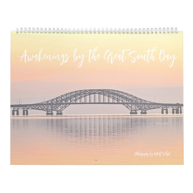 Calendário com fotografias de Sunrise e Aurora (Capa)