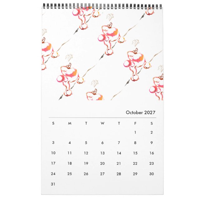 Calendário com padrão de Poodle (Out 2027)