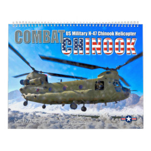 Calendário COMBAT CHINOOK - CH-47 Chinook