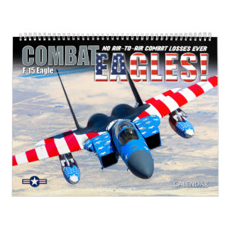Calendário COMBAT EAGLES! - F-15 Eagle