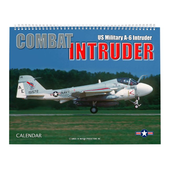Calendário COMBAT INTRUDER - A-6 Intruso (Capa)
