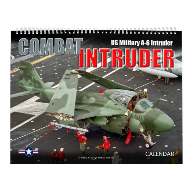 Calendário COMBAT INTRUDER - A-6 Intruso (Capa)