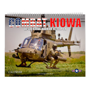 CALENDÁRIO COMBAT KIOWA - OH-58D KIOWA WARRIOR