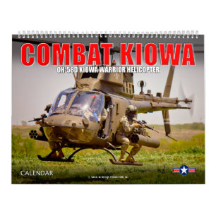 CALENDÁRIO COMBAT KIOWA - OH-58D KIOWA WARRIOR