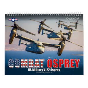 Calendário COMBAT OSPREY - V-22 Osprey