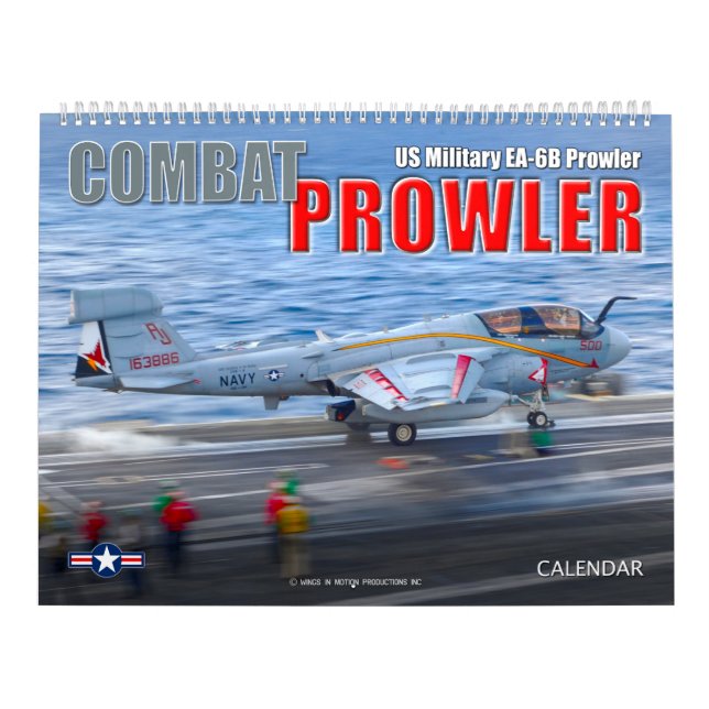 Calendário COMBAT PROWLER - Prowler EA-6B (Capa)
