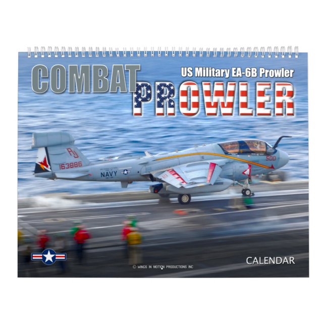 Calendário COMBAT PROWLER - Prowler EA-6B (Capa)