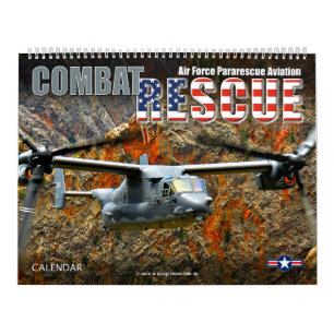 Calendário COMBAT RESCUE - Aviação Pararesgate