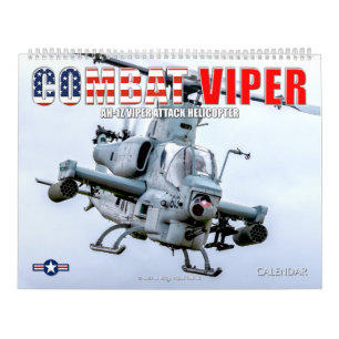 Calendário COMBAT VIPER - Helicóptero de Ataque VIPER AH-1Z