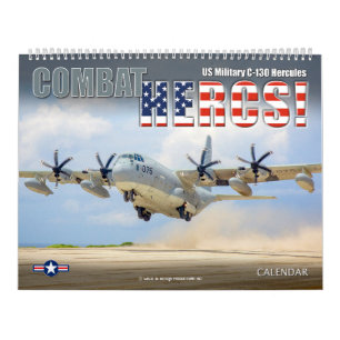 Calendário COMBATA HÉRCULES! - C-130 Hercules das Forças Arma