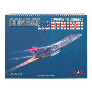 Calendário COMBATA O LIGHTNING! - F-35 Lightning II das Força