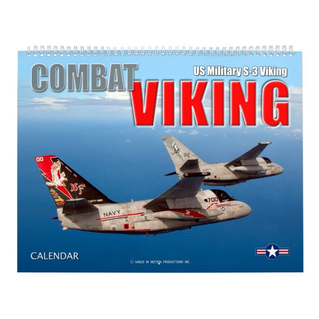 Calendário COMBATE AO VIKING - Viking S-3 (Capa)