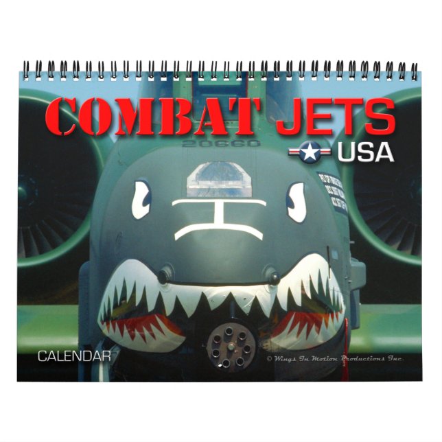 Calendário Combate Jets USA (Capa)