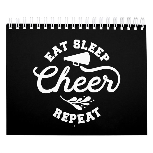 Calendário Come Sleep Cheer Repete Treinador (Capa)