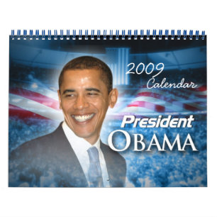 Calendário Comemorativa da Inauguração do PRESIDENTE OBAMA