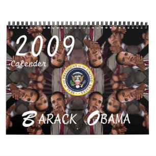 Calendário comemorativo de Barack Obama 2009