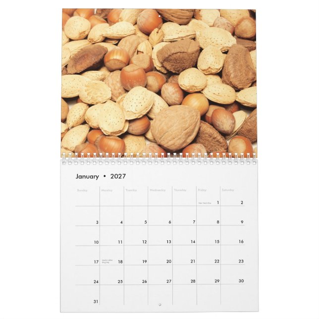 Calendário Comida 20XX (Jan 2027)