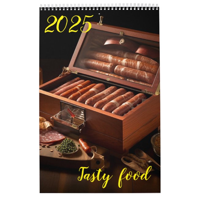Calendário Comida desagradável. 2025 (Capa)