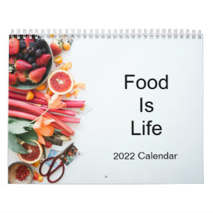 Calendário Comida é vida