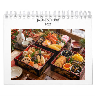Calendário Comida Japonesa & Tradições Sazonais 2027