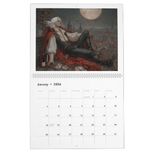 Calendário Companheiros de Fanart de Baldur's Gate 2026