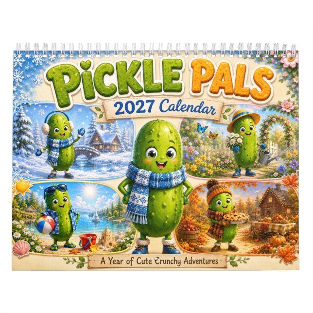 Calendário Companheiros Picles 2027  (Capa)