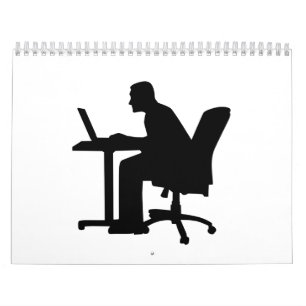 Calendário Computador da mesa de escritório