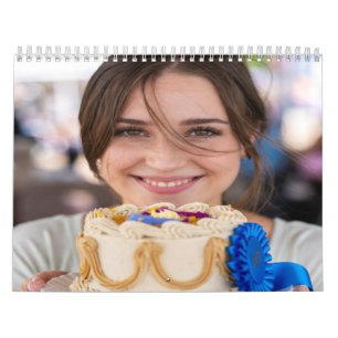 Calendário Concurso de Culinária da Feira Foto Personalizar