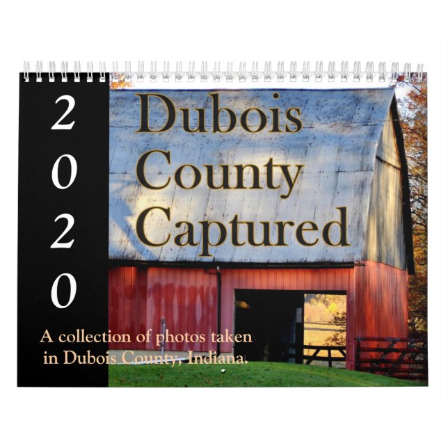 Calendário Condado de Dubois Capturado (Capa)