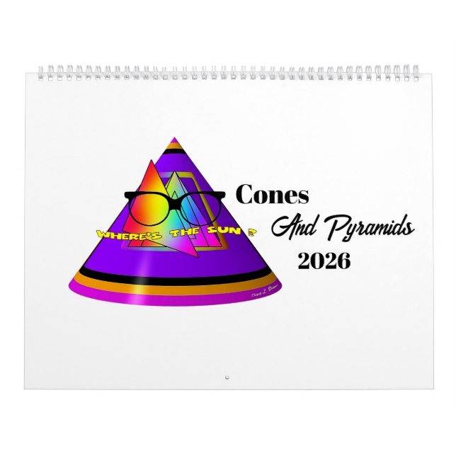 Calendário Cones E Pirâmides (Capa)