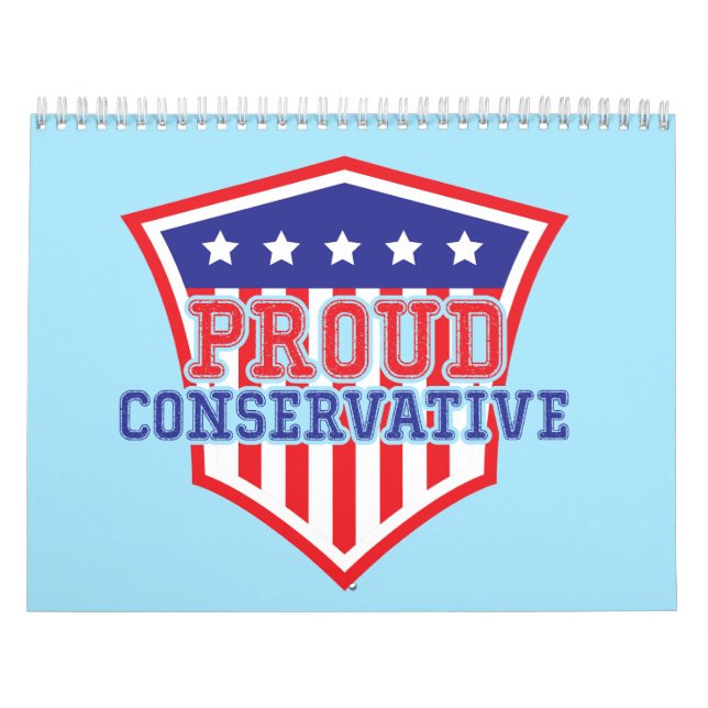 Calendário Conservador orgulhoso (Capa)