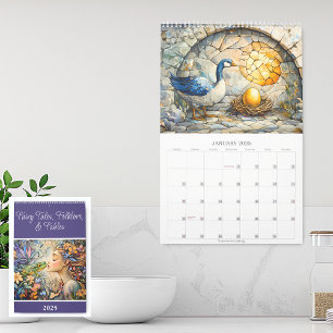 Calendário Contos de Fadas, Folclore e Fábulas