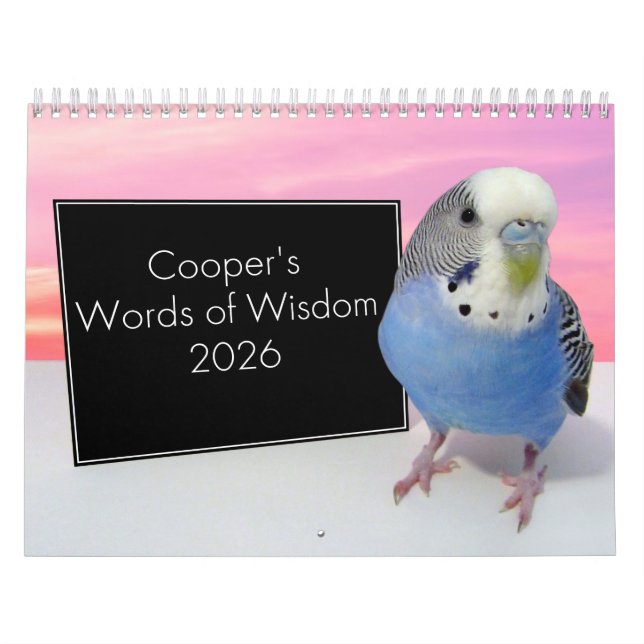 Calendário Cooper's Corner 2026 (Capa)