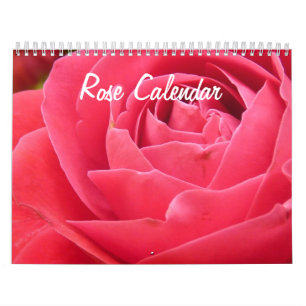 Calendário cor-de-rosa