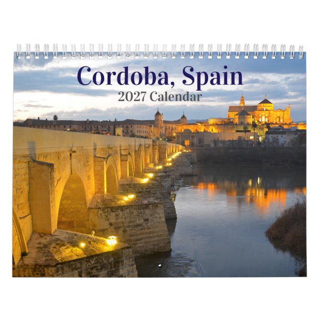 Calendário Córdoba Espanha 2027 (Capa)
