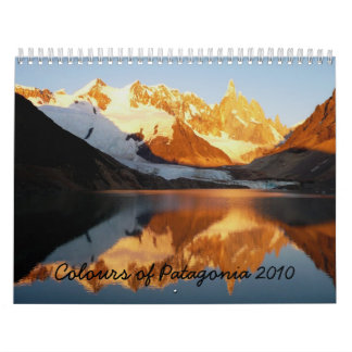 Calendário Cores do Patagonia 2010