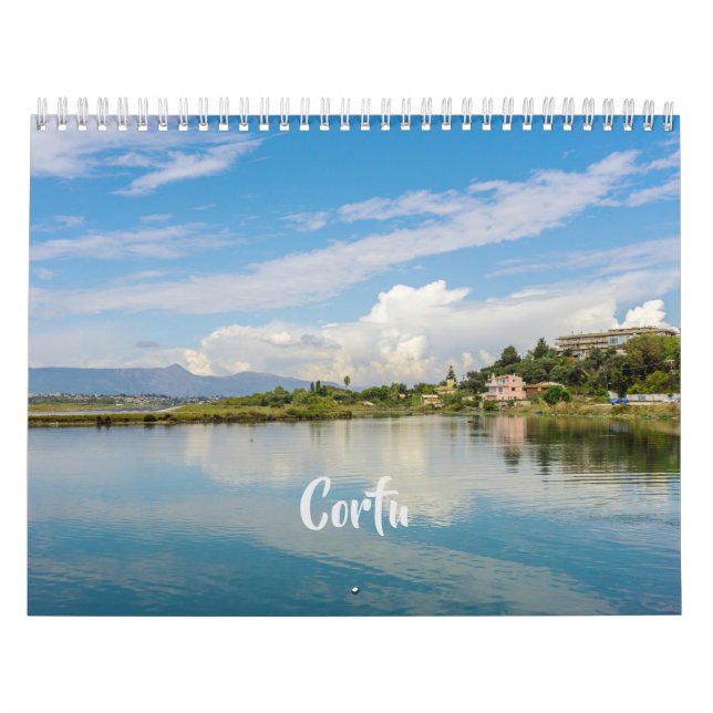 Calendário Corfu - as visões da ilha (Capa)