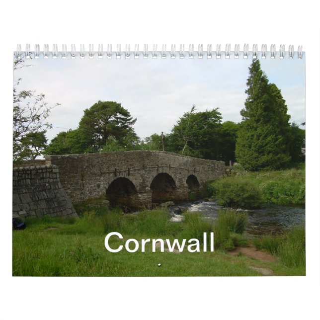 Calendário Cornwall Wall Calendar (Capa)