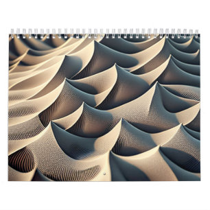 Calendário Correntes Pastel