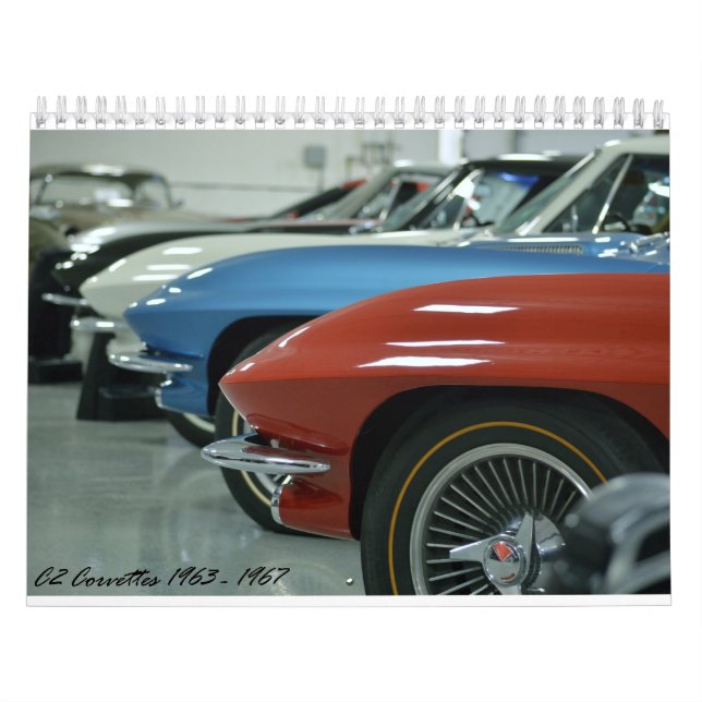 Calendário Corvette C2 (Capa)