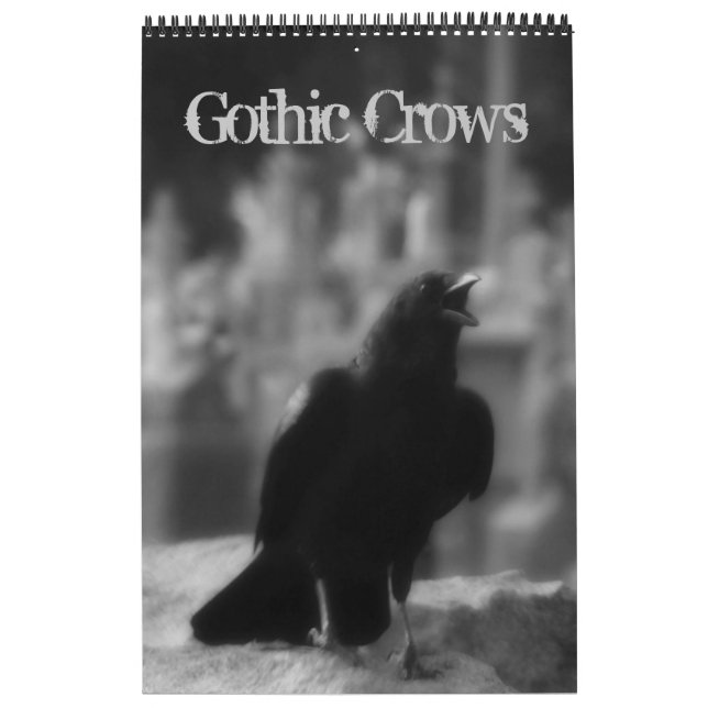 Calendário Corvos Góticos (Capa)