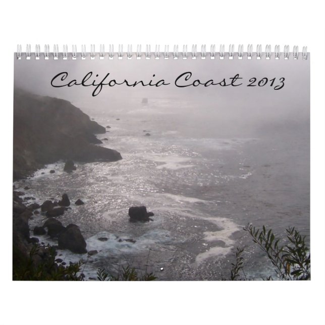 Calendário Costa 2013 de Califórnia (Capa)