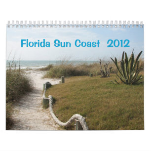 Calendário Costa oeste 2012 de Florida