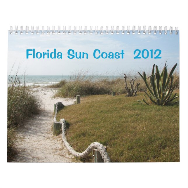 Calendário Costa oeste 2012 de Florida (Capa)